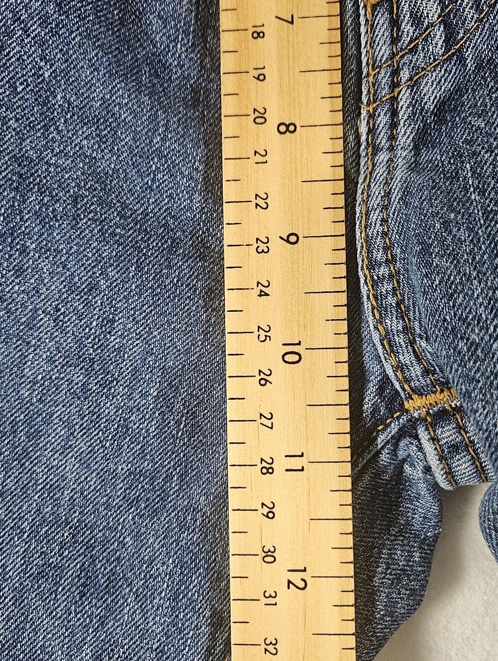 Levi’s Lot 505 Big E Premium Men's Denim Jeans 30x30 Straight Leg Blue - Picture 3 of 12